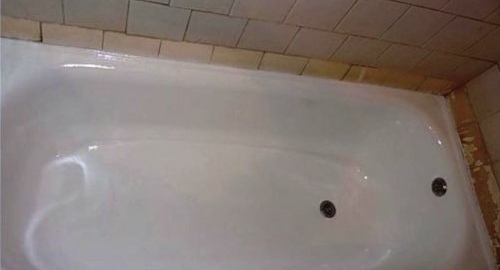 Реставрация ванны жидким акрилом | Теряево