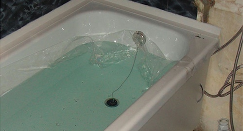 Установкой акрилового вкладыша | Теряево